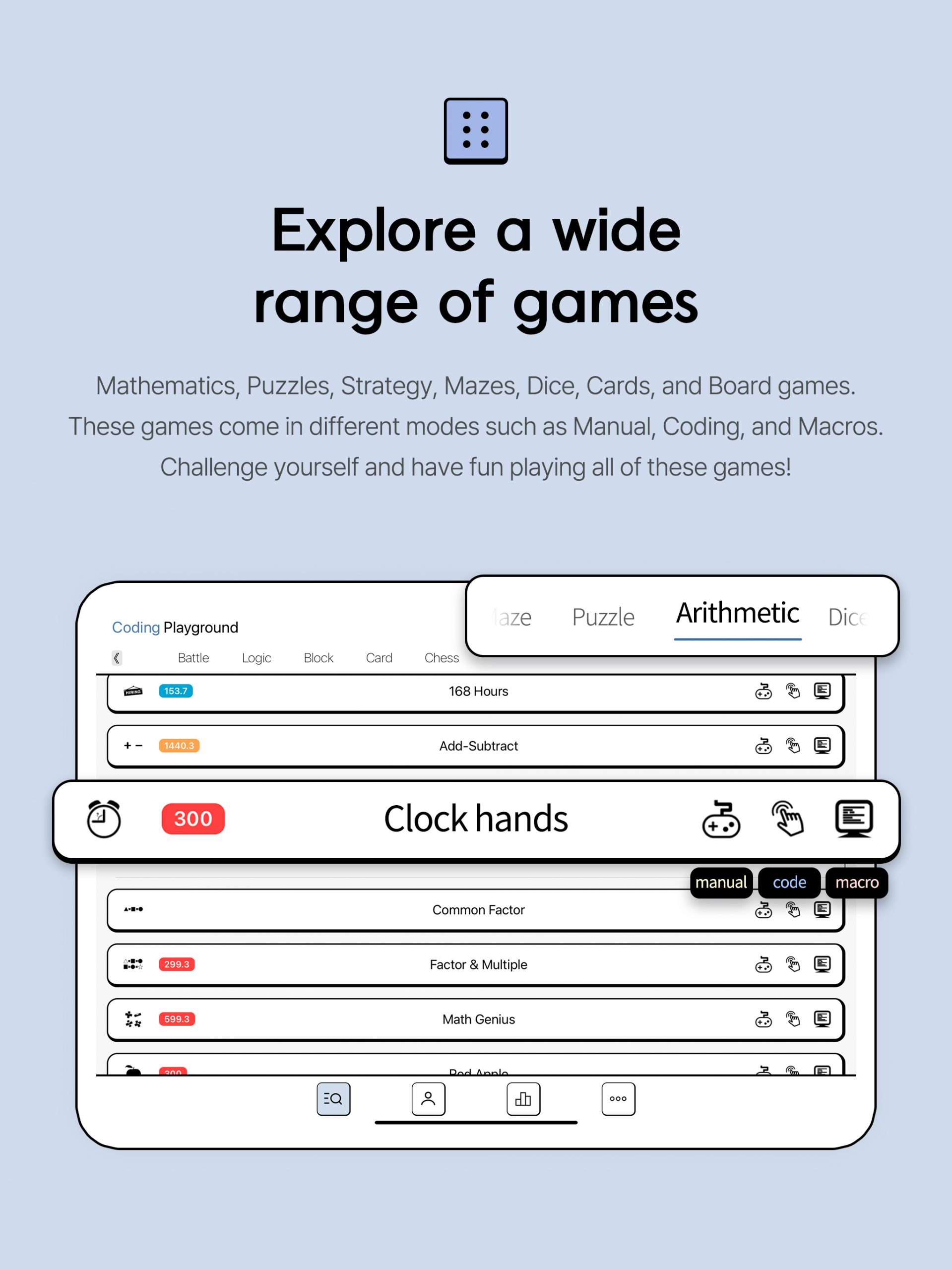 Coding Playground Let's code as we play.